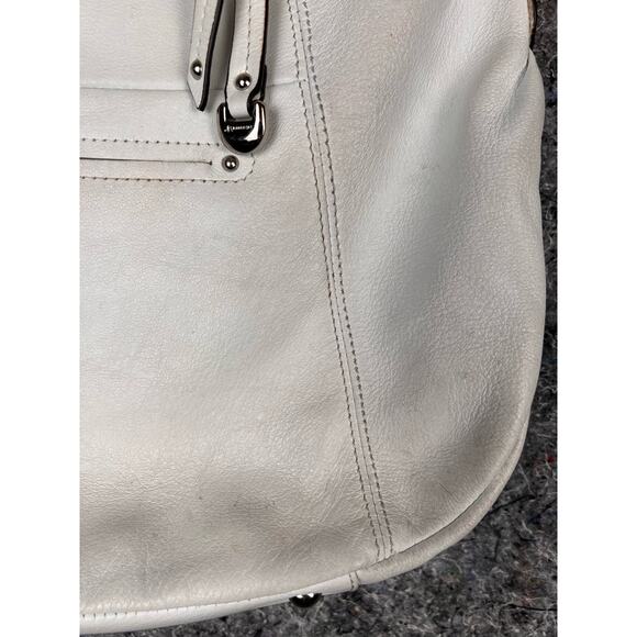 Leather Purse -B MAKOWSKY -Hobo Handbag with Adj Shoulder Strap - Picture 4 of 10